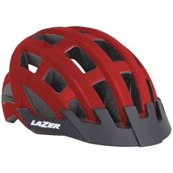 Kask Lazer Compact Red uni-size 54-61cm