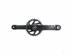Korba SRAM XX1 Eagle DUB 175 mm 32T DM — szara, linia łańcucha 55 mm