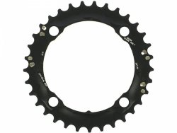 Zębatka SRAM MTB 39T — 120 BCD, S2 AL6, S-Pin (short pin), BB30, CNC, 2×10, Blast Black