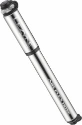 Pompka ręczna Lezyne CNC Road Drive Small — srebrna, 160 PSI, 18,0 cm