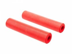Chwyty rowerowe Voxom Grips Gr2 — czerwone, 130 mm