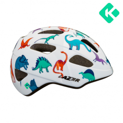 Kask dziecięcy Lazer Pnut KinetiCore — Dinosaurs, rozmiar Uni (46–52 cm)
