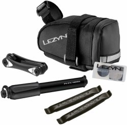 Zestaw pod siodełko Lezyne M-Caddy Sport Kit — torba (M) + pompka Sport Drive HP + narzędzia