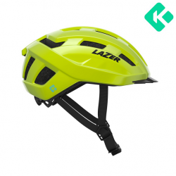 Kask rowerowy Lazer Codax KinetiCore CE-CPSC — Flash Yellow, Uni (54–61 cm) + moskitiera