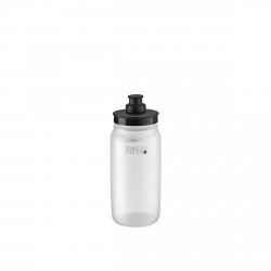 Bidon Elite Fly Tex przezroczysty z czarną nakrętką 550 ml