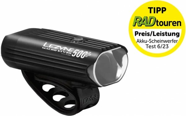 Lampka przednia Lezyne Macro StVZO 500+ — 500 lm