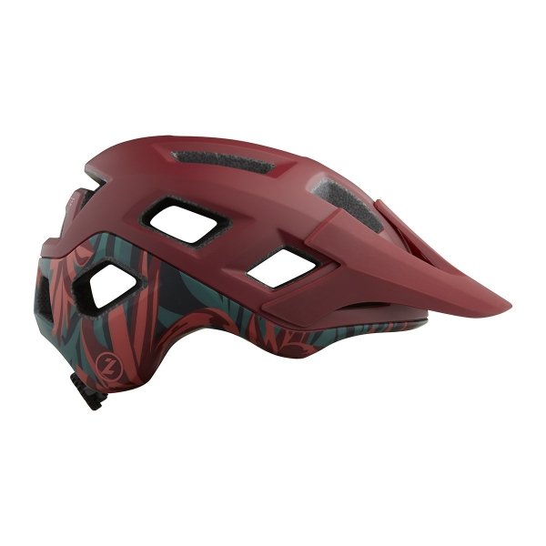 Kask Lazer Coyote Matte Red Rainforest roz.M