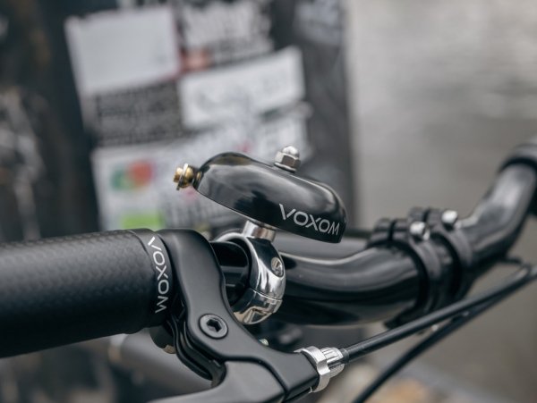 Dzwonek rowerowy Voxom KL4 Portland — zielony, 57 mm