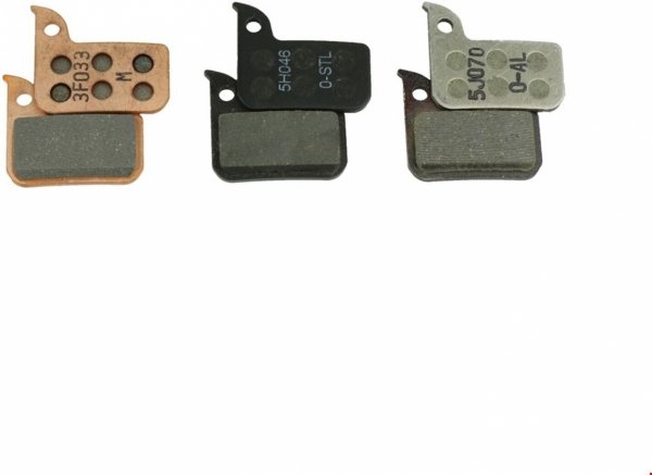 Klocki SRAM Quiet/Light Organic Alu — Level Ultimate/TLM A1 + Road HRD