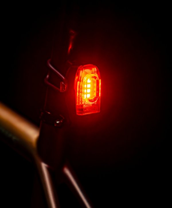 Lampka tylna Lezyne KTV Drive+ Rear — czarna, USB, 40 lm 