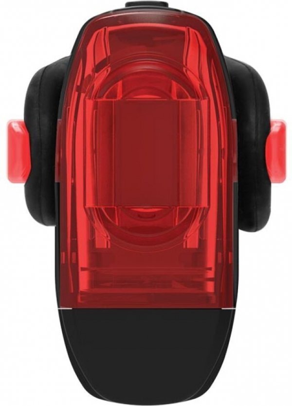 Lampka rowerowa tylna Lezyne KTV Drive Pro+ — czarna, czerwone światło