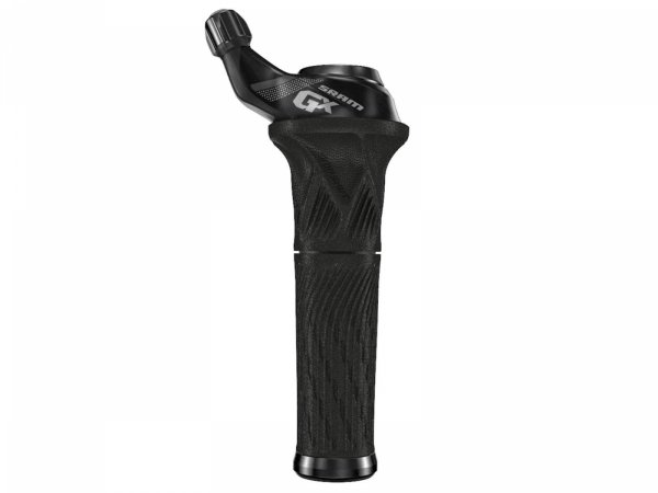 Manetka obrotowa SRAM GX Grip Shift 2-biegowa przód czarna — Lock-On