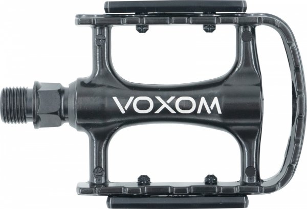 Pedały turystyczne Voxom PE21 — czarne, aluminiowe