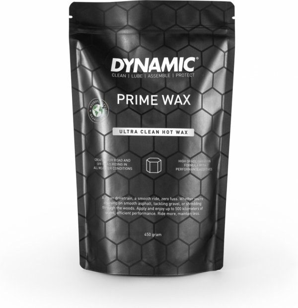 Wosk na gorąco Dynamic Prime Wax 450 g — do smarowania łańcucha (bez PFAS i mikroplastiku)