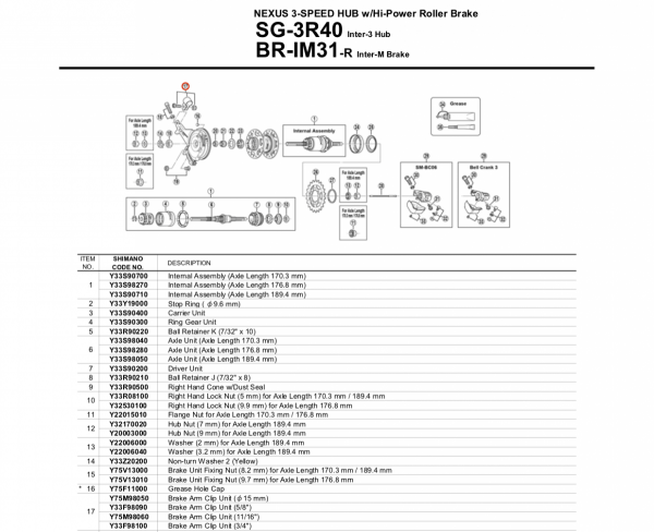 Obejma Shimano mocująca ramię hamulca 5/8&quot; 