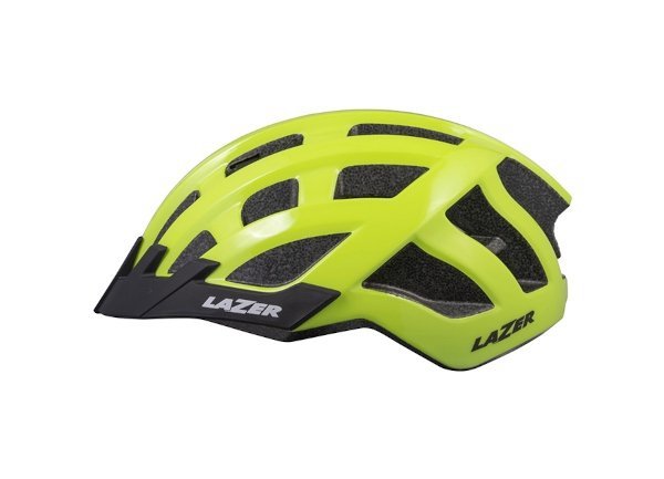 Kask Lazer Petit DLX MIPS Flash Yellow z siatką i lampką LED