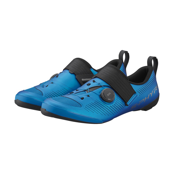 Buty triathlonowe Shimano S-PHYRE SH-TR903 — Blue, rozmiar 45 (SPD-SL)