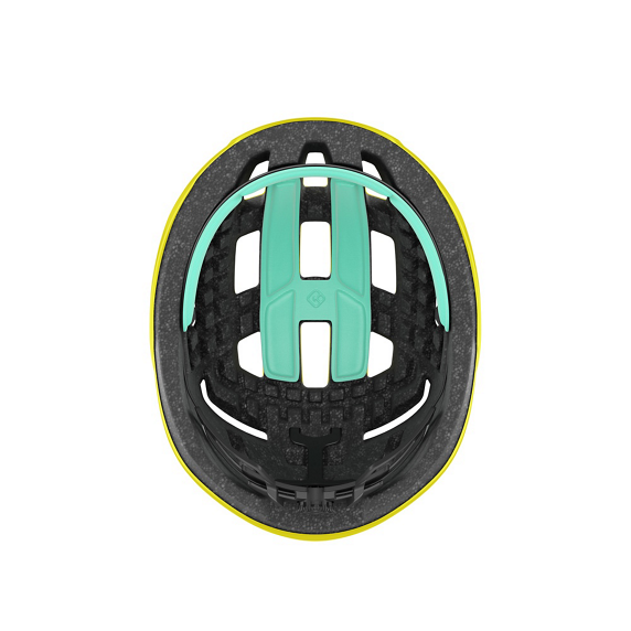 Kask szosowy Lazer Tempo KinetiCore CE-CPSC — Flash Yellow, rozmiar Uni (54–61 cm)