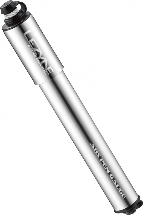 Pompka ręczna Lezyne CNC Gauge Drive HV Medium — srebrna