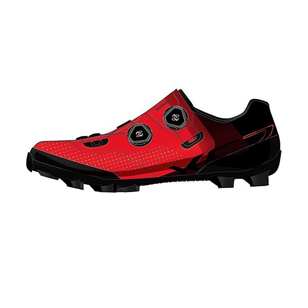 Buty rowerowe Shimano SH-XC702 r.48 czerwone