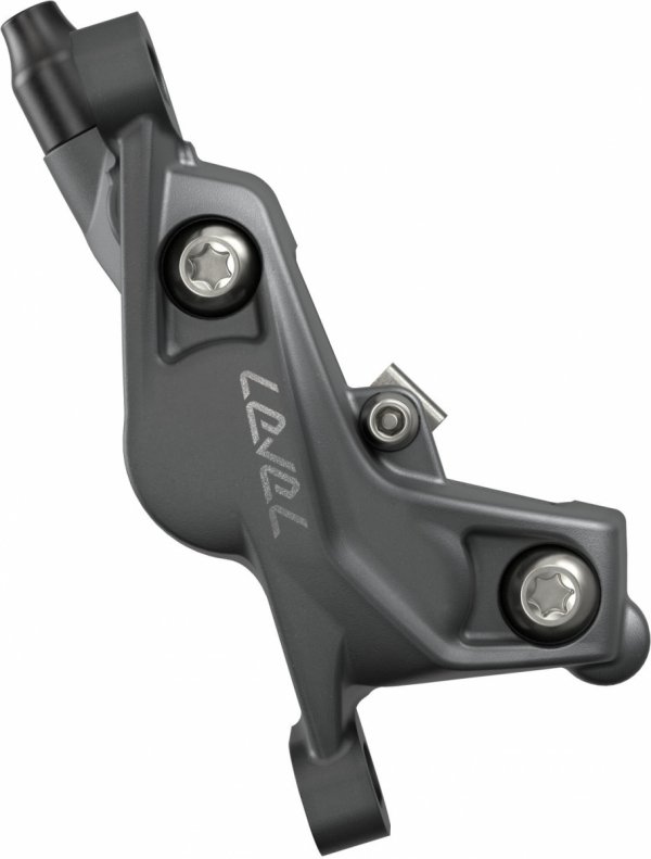Hamulce tarczowe SRAM Level Bronze Stealth 4-Piston — przód, Dark Polar, przewód 950 mm