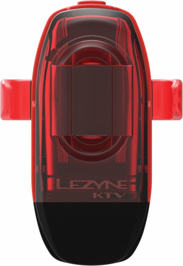 Lampka tylna Lezyne KTV Drive Rear StVZO — czerwone światło, USB (11 lm)