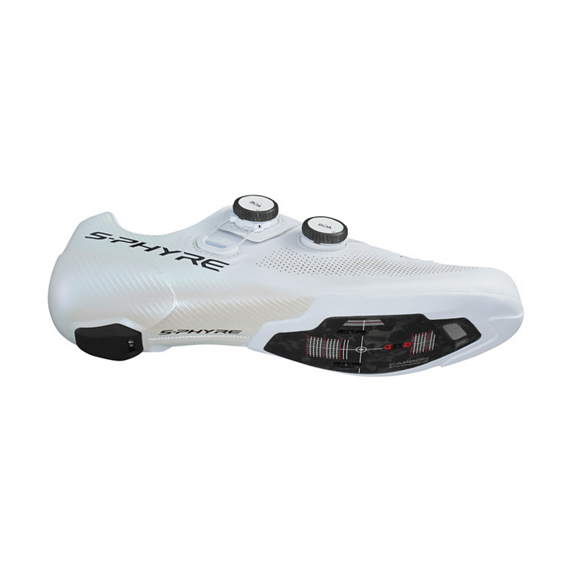 Buty Shimano SH-RC903 — szosa, White, SPD-SL (3-śrub), rozmiar 44.5