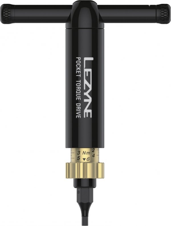 Klucz dynamometryczny rowerowy Lezyne Pocket Torque Drive Tool Set — 2–6 Nm