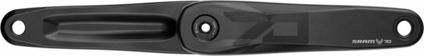 Ramię korby SRAM Eagle 70 ISIS — e-MTB, czarne, 165 mm