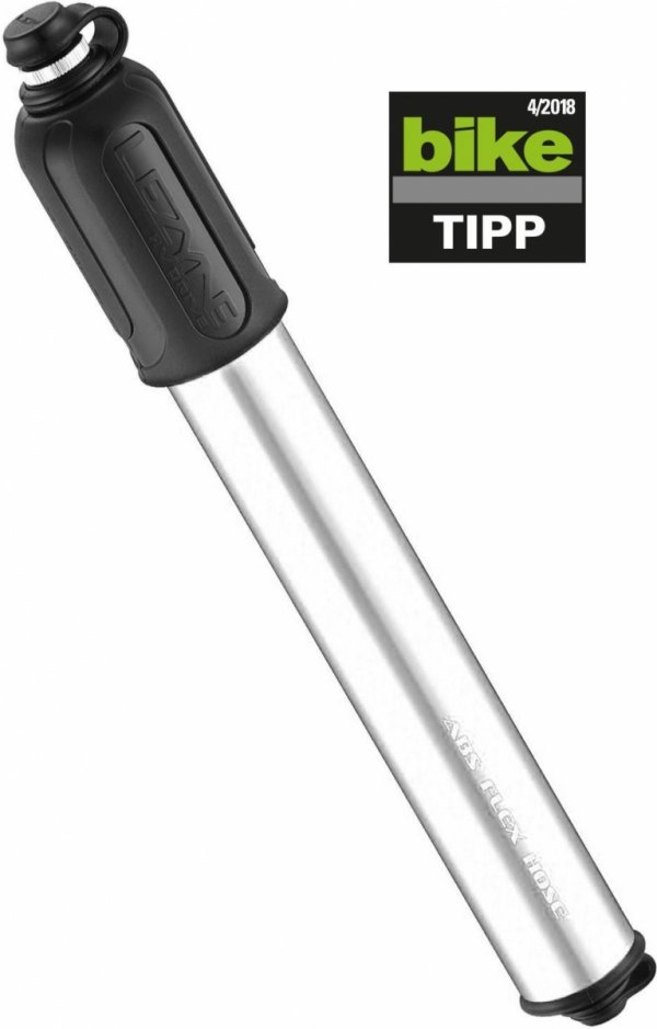 Pompka ręczna Lezyne CNC Drive HV Small — srebrna, 90 PSI