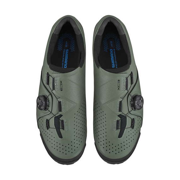 Buty MTB Shimano SH-XC300 oliwkowe, rozmiar 45