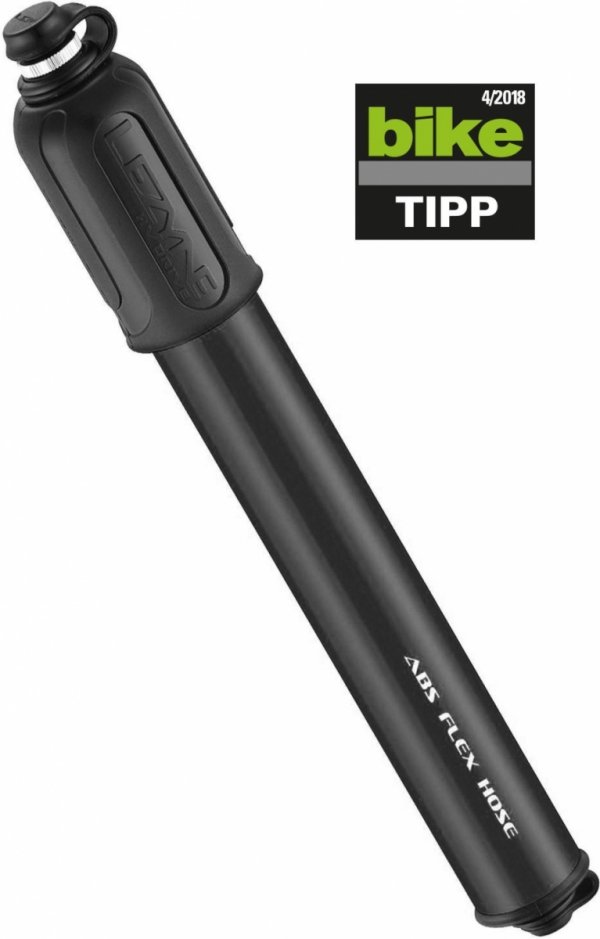 Pompka ręczna Lezyne CNC Drive HV Medium — czarna, 90 PSI