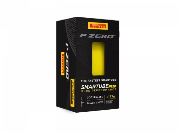 Dętka TPU Pirelli P ZERO SmarTUBE RS — 700×26–35C (26/35-622), Presta 60 mm, żółta