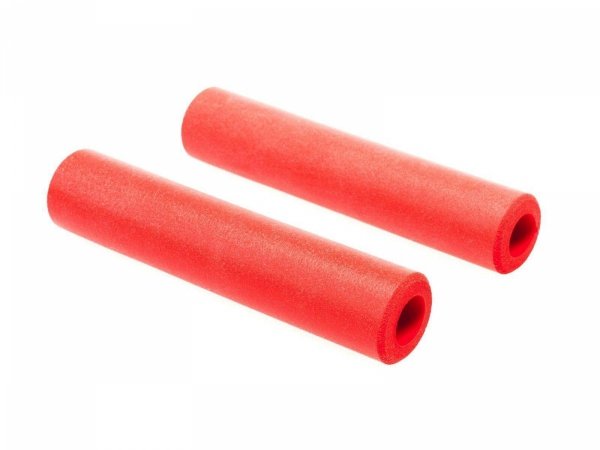 Chwyty rowerowe Voxom Grips Gr2 — czerwone, 130 mm