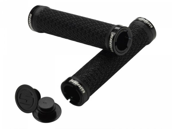 Chwyty SRAM Locking Grips — czarne, podwójne obejmy