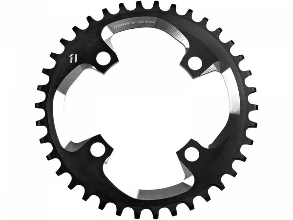 Zębatka MTB SRAM/Truvativ 36T — BCD 104 (4-śrub), 1x10/1x9, AL4, Blast Black