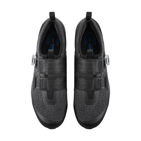 Buty indoor Shimano SH-IC501 — Fuze Black (czarne), rozmiar 42 (SPD)