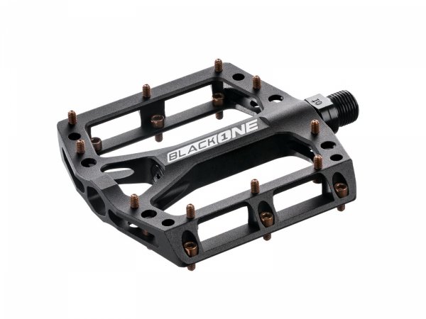 Pedały platformowe REVERSE Black ONE czarno-miedziane