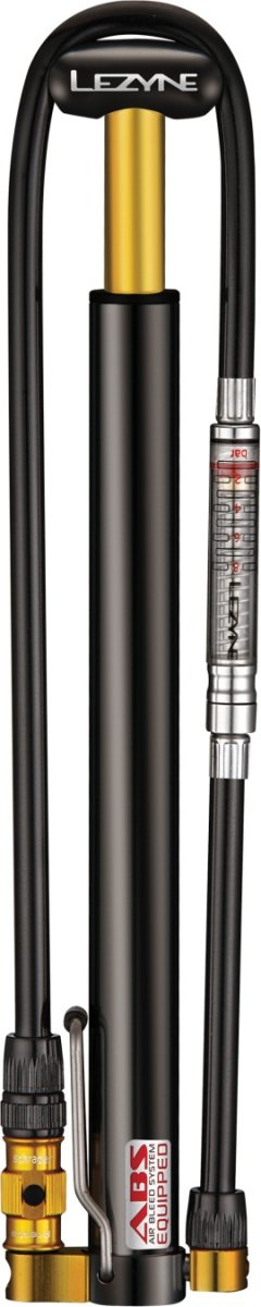 Mini pompka Lezyne Micro Floor Drive Digital HPG — srebrna, 160 psi / 11 bar