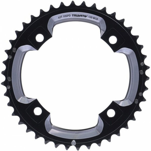 Zębatka zewnętrzna SRAM/Truvativ MTB 39T — 120 BCD (4-śruby), 2x10, GXP