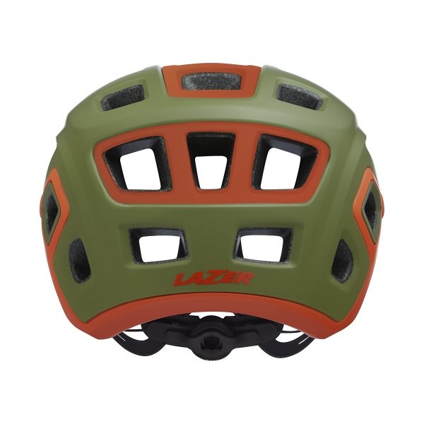 Kask Lazer Impala Mat Khaki Orange rozmiar M