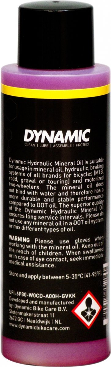Olej mineralny do hamulców hydraulicznych Dynamic Hydraulic Mineral Oil 100 ml