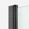 NEW TRENDY Kabina prysznicowa składana NEW SOLEO BLACK 70x80x195 
