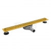 BALNEO Slim & Low ProLine Gold Odpływ liniowy 80 cm złoty
