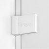 NEW TRENDY Kabina prysznicowa Avexa White 100x80, pojedyncze drzwi EXK-2714/EXK-2744