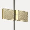 NEW TRENDY Kabina prysznicowa Avexa Gold Shine XR 80x80x200 , podwójne drzwi EXK-6810