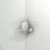  NEW TRENDY- Kabina prostokątna przyścienna 80x100 EVENTA LINIA PLATINIUM EXK-0174/75