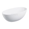OMNIRES Wanna wolnostojąca SHELL M+ 148 x 75 cm biały połysk SHELL148WWBP