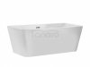 BESCO Wanna akrylowa wolnostojąca EVITA 160 x 80 x 58 #WAS-160-E