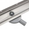 AQUALINE Odpływ przyścienny 2w1 z obrotowym syfonem 360° 60cm LSR04600